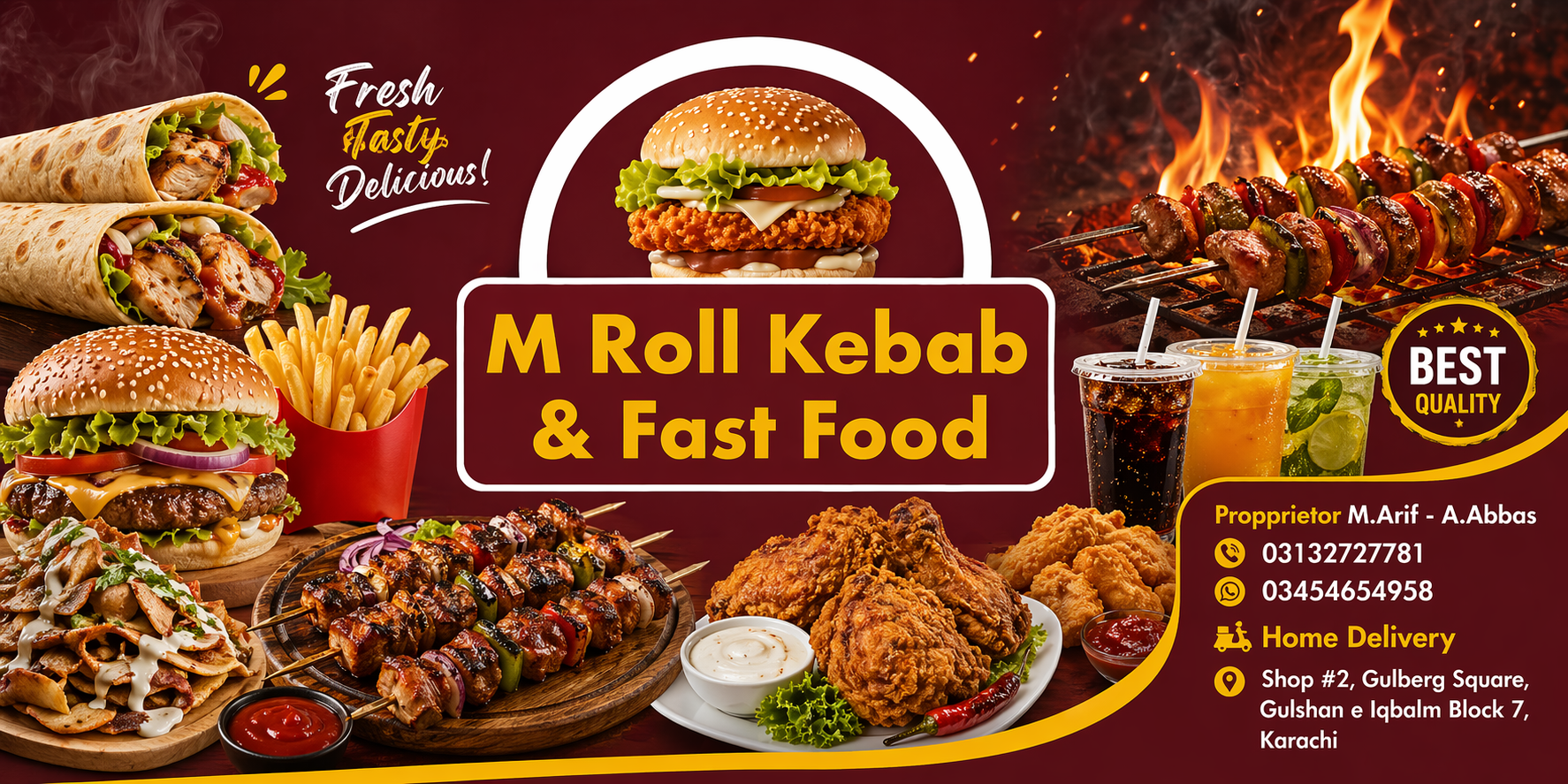 M Roll Kebab & Fast Food